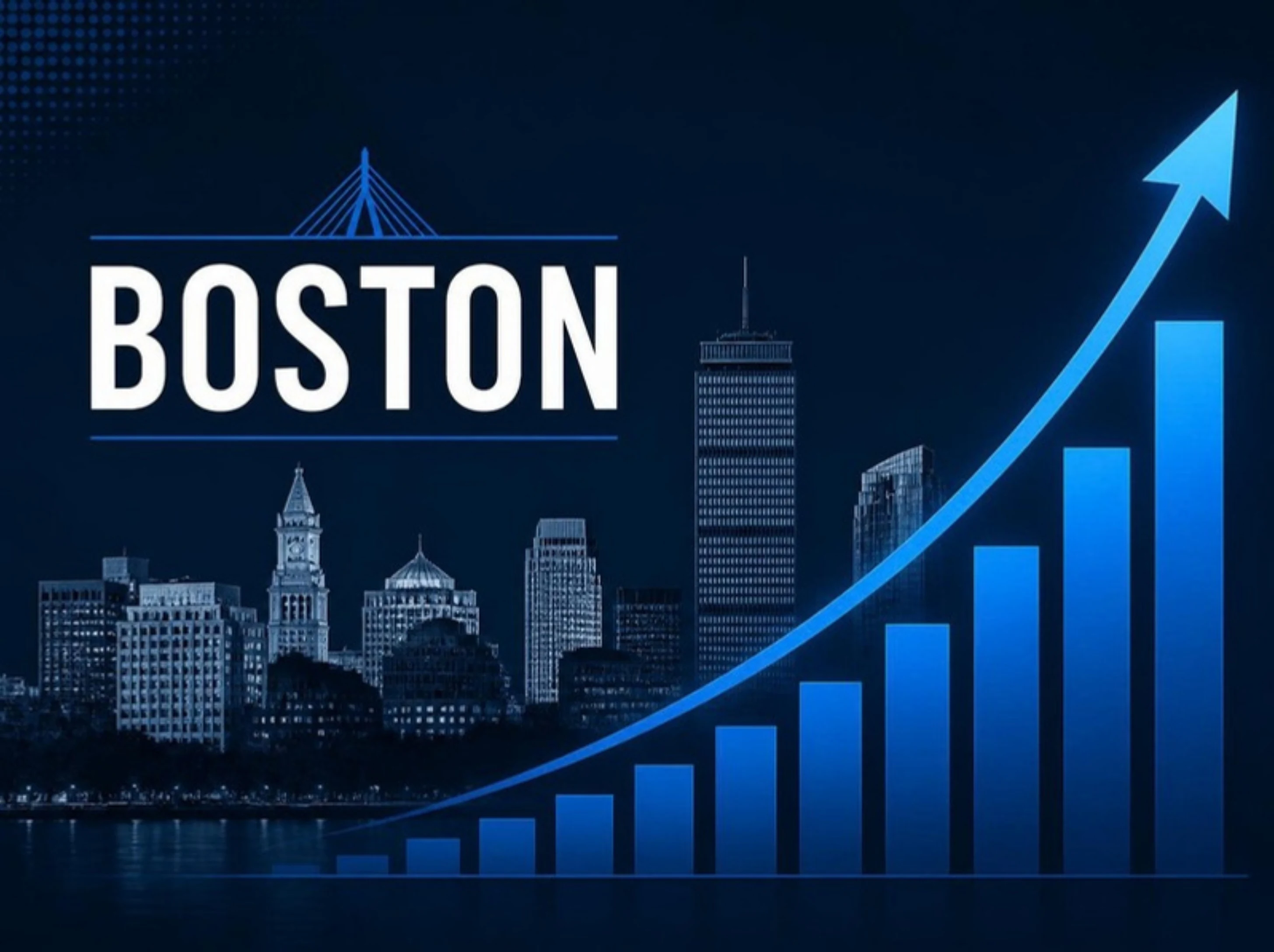 GuestBrands growth partnership graphic showing Boston ranking progress